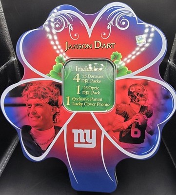 2025 Panini Instant Football Lucky Clover Jaxson Dart RC Insert