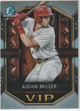 2025 Bowman Chrome Aidan Miller Very Important Prospects VIP Phillies