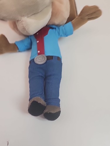 Chuck E Cheese Jasper T Jowls Plush Pizza Dog Chuckie 11 Inch Stuffed Animal - Picture 13 of 13