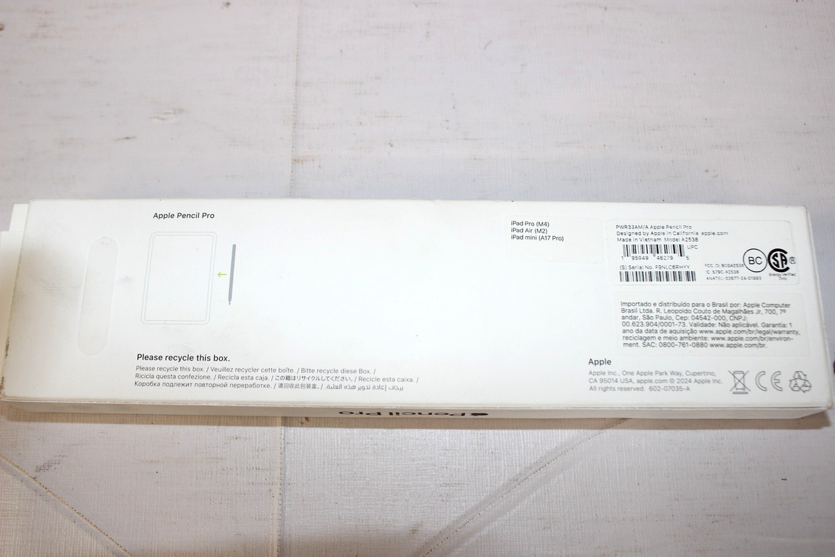 Apple Pencil Pro White MX2D3AM/A - A2538 | eBay