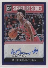 2018-19 Donruss Optic Signature Series Purple Prizm Antonio Blakeney Auto a2e