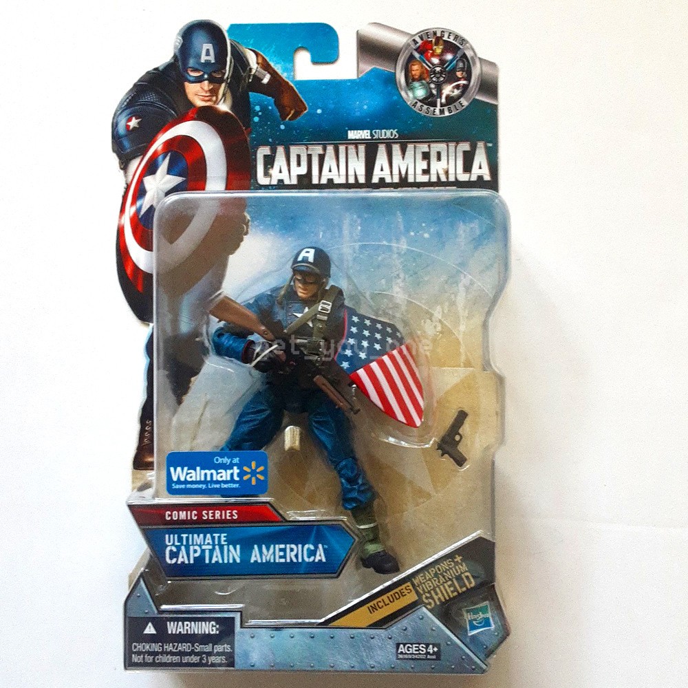 NEW Marvel Ultimate Captain America Comic Series 6-Inch Action