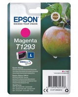 Epson Original T1293 Apfel Druckerpatrone Magenta 378 Seiten 7Ml (C13T12934012)