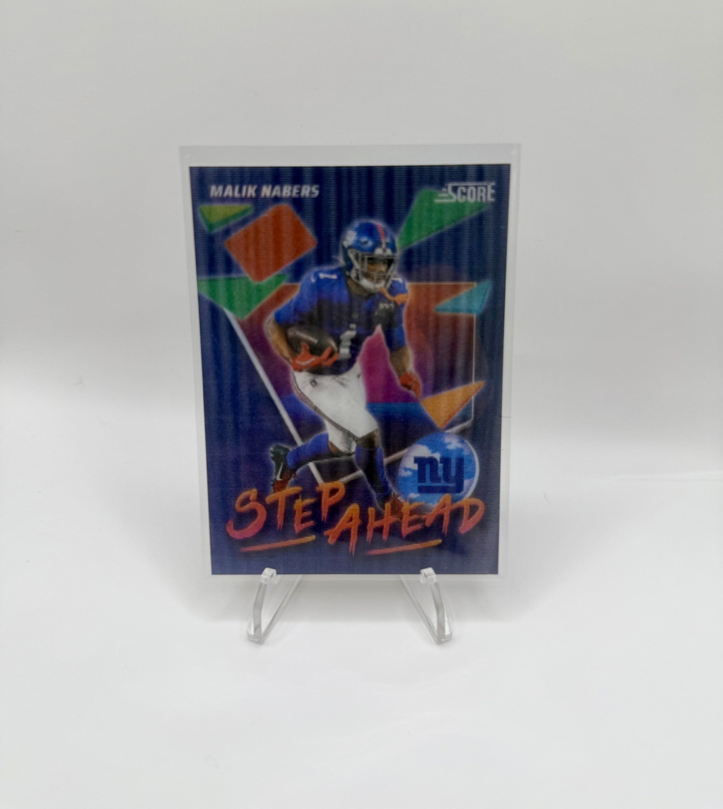 2025 Score - Step Ahead SSP Case Hit Malik Nabers #SA-9