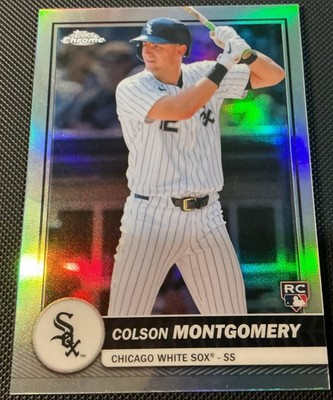 2026 Topps Series 1 Flagship Collection Colson Montgomery #32 Chrome (RC)