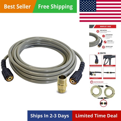 #ad Cleaning 40225 Morflex Series 3700 PSI Pressure Washer Hose Cold Water Use ... $70.18