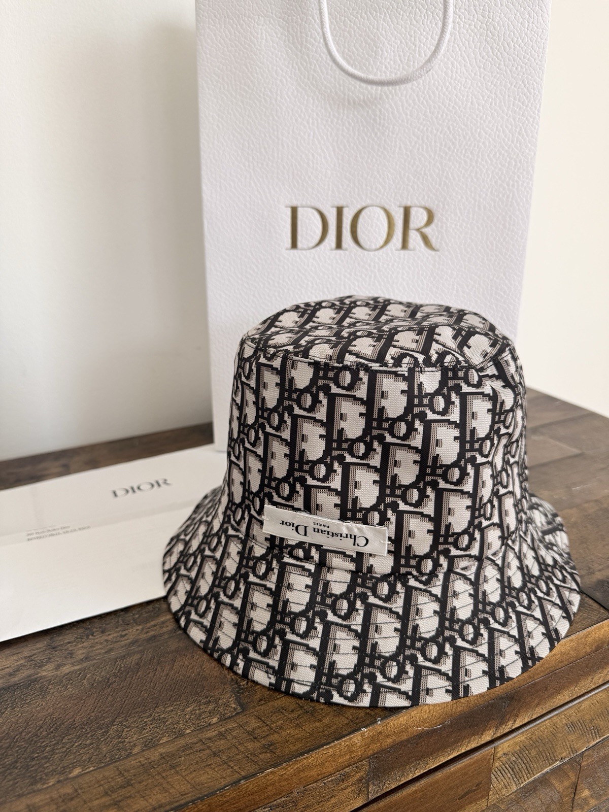Dior Bob Monogram Reversible Hat - image 4