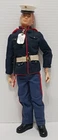 GI Joe Hasbro Squishy Head Red Hair Scar Face Marine 2 Guns Holster & Hat