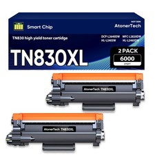 TN830XL/TN830 High Yield Toner Cartridge for Brother TN830 TN830XL 830 Toner ...