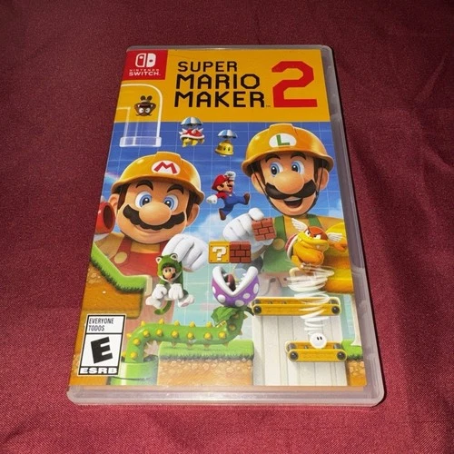 Nintendo Super Mario Maker 2 Multiplayer Platformer Nintendo Switch Game
