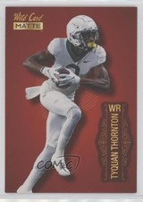 2022 Wild Card MATTE Red Tyquan Thornton #MB-114 Rookie RC g6s. rookie card picture