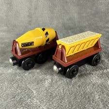 Motore serbatoio treno ferroviario in legno Thomas Friends - Dumper e betoniera