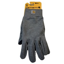 Carhartt Men's Force Liner Knit Gloves Gray M Medium Touch Sensitive NEW NWT