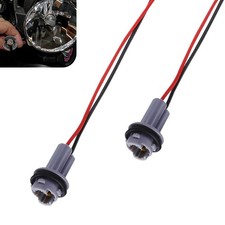 2 PCS T10 T13 T15 Harness Pigtail Socket, Female Adapter Wiring Harness Sockets,