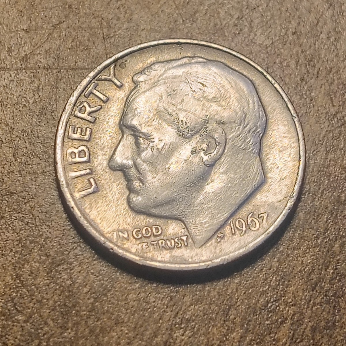 1967 Roosevelt Dime No Mint Mark & With Multiple Errors | eBay