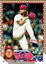 2023 Topps #643 Bailey Falter Gold Star