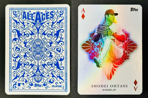 🔥 2023 Topps Series 1 All Aces #AA-11 Shohei Ohtani BLUE BACK Rare SP 🔥