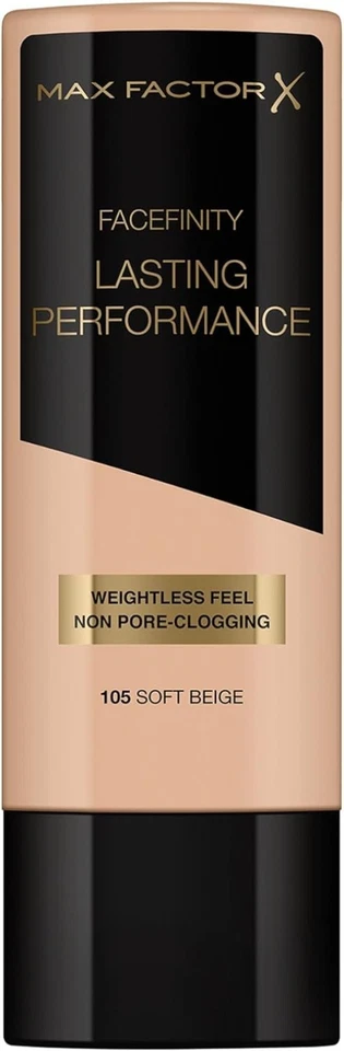 Cruelty-Free Long-Lasting Foundation 35ml - #105 Soft Beige for Sensitive Skin - Image 3 of 4