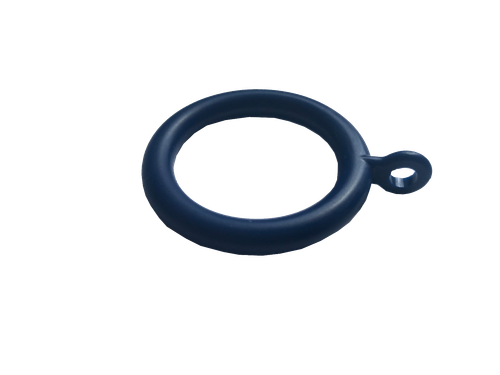 Plastic Curtain Rings for 22mm - 28mm Poles - curtains loops gliders - Picture 4 of 5
