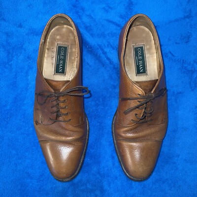 Cole Haan Williams II Cap Toe Oxford Men\'s 11.5 M British Tan Leather C30689 Amazon.com | Cole Haan Men main image 3