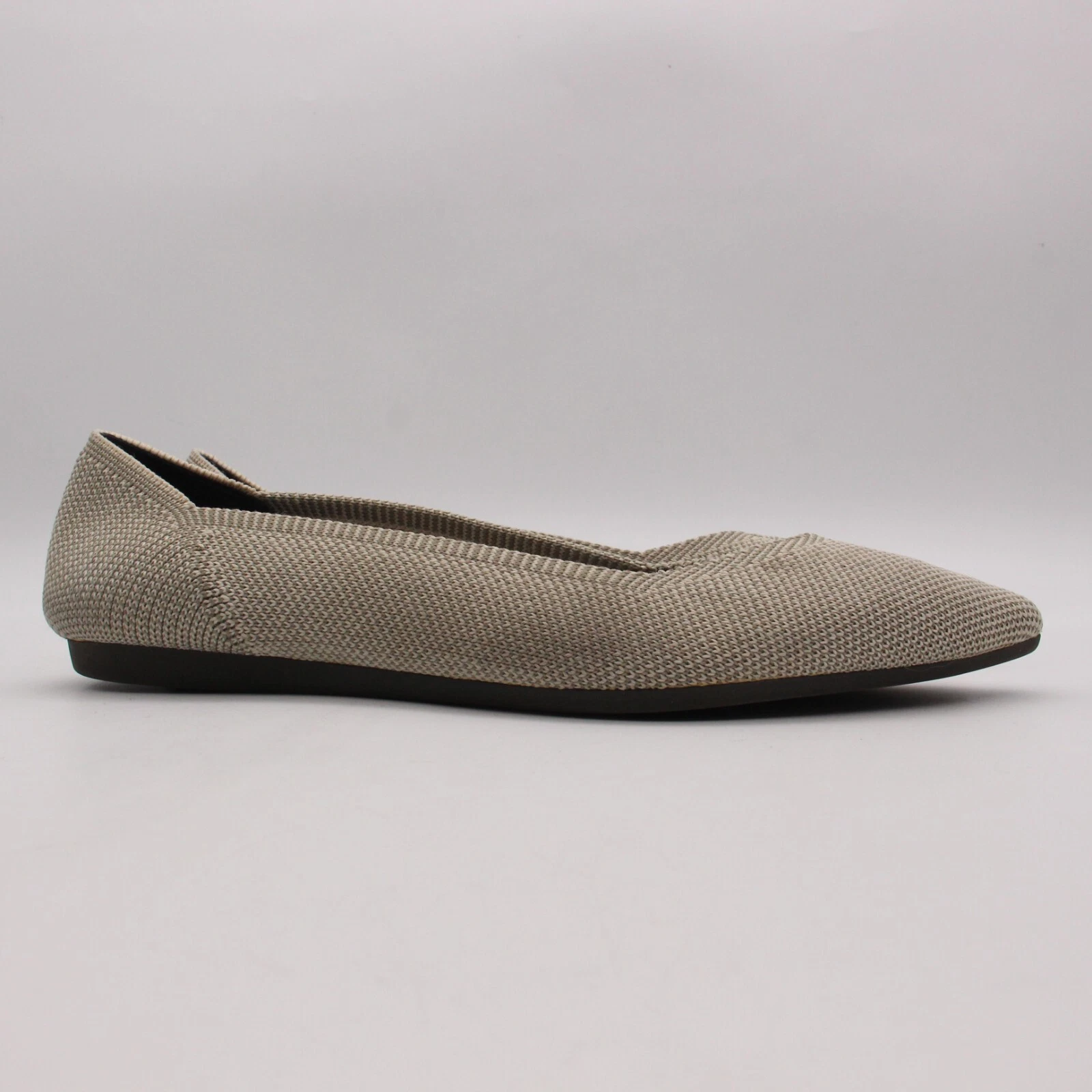 Rothy's The Flat Ballet Women's Size 9 Gray Round Toe Shoes Slip On