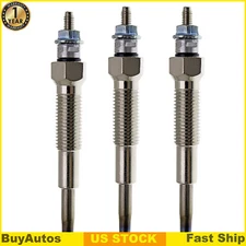 3Pcs Glow Plug SBA185366060 For New Holland 1215 1220 1310 1925 2110 3050 3415