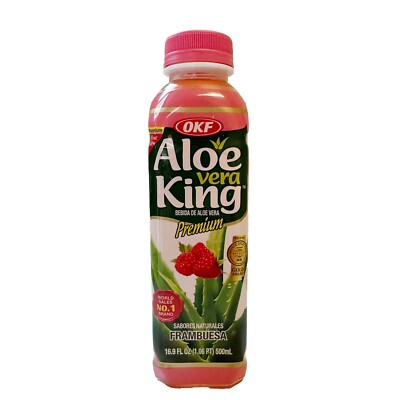 6 x 0,5L Aloe Vera King Himbeere OKF Frambuesa incl. 0,25 Euro Mehrwegpfand