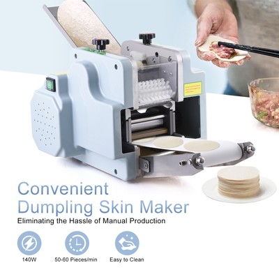 Electric Dumpling Skin Machine Dumpling Wrapper Maker 60 Pieces/Min 110V