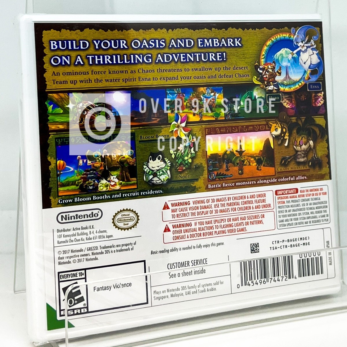 Ever Oasis - Nintendo 3DS - Brand New | Factory Sealed