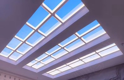 Smart LED Blue Sky Light Ceiling Lamp Clear Sky Light Sunlight Lamp Natural