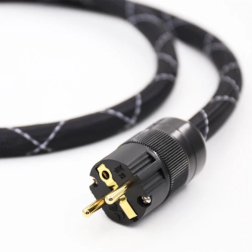 8N Copper Audio Power Cable Gold Plated EU/US/AU Plug Power Cable for DVD CD AMP - Picture 10 of 14