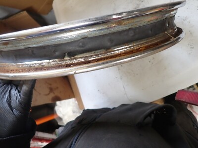 Jante Arrière Pour Yamaha RD 250 DS7 - Occasion, état Fonctionnel Avec Traces D'usure