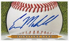 EVAN MARSHALL SIGNED AUTO'D 3X5 IC SIGNATURE CARD INDEX CHICAGO WHITE SOX INDIAN