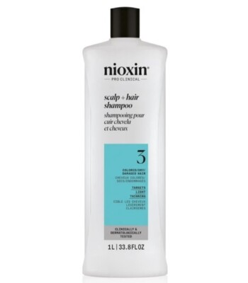 Nioxin System 3 Scalp & Hair Shampoo 1000ml