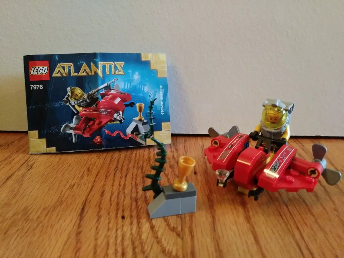 Lego Atlantis Ocean Speeder 7976 Used Great Condition w