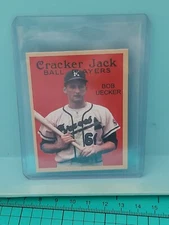 Bob Uecker Cracker Jack  card 💥 free ship!