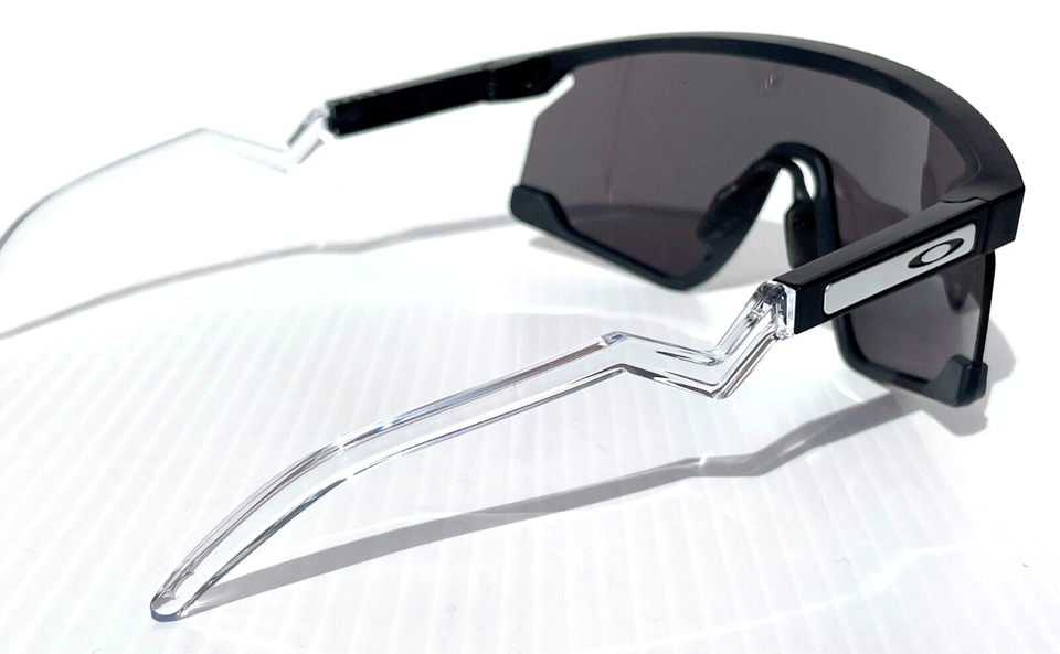 NEW Oakley BXTR Matte Black & Clear PRIZM Black Lens Sunglass 9280-01 ...