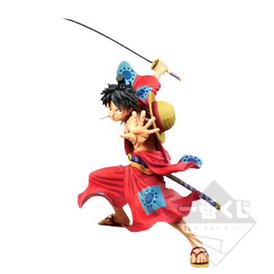 bandai One Piece figure SMSP LUFFY ichiban kuji TWO DIMENSIONS JP