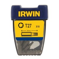 5706915043556 Grot, Bit, KoŃCÓWka Typu Torx 1/4' 25MM 10 Szt. T27 Irwin