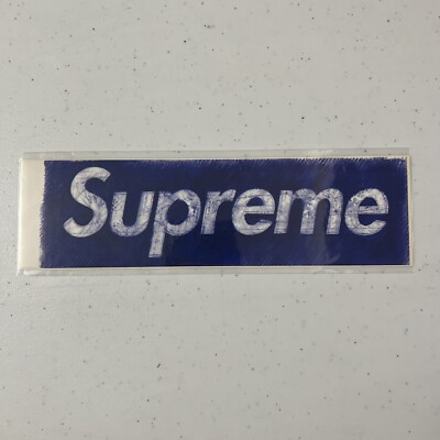 Supreme Molodkin Box Logo Sticker 2003 New Rare Authentic!! | eBay