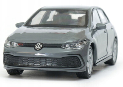 GOLF 8 GTI  GRAY 1/43 ミニカー Welly Volkswagen Golf 8 GTI Gray 1:34 1:39 Scales 4.5 Inch
