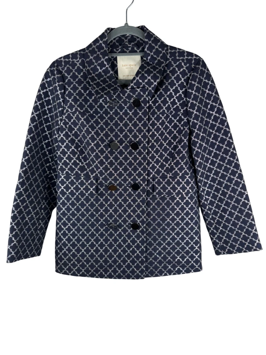 kate spade new york Pea Coat Blue Coats, Jackets & Vests for Women
