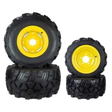 (4) Aggressive Tire Assm 26x12.00-12 18x8.50-10 John Deere TCU20390 LVA20123