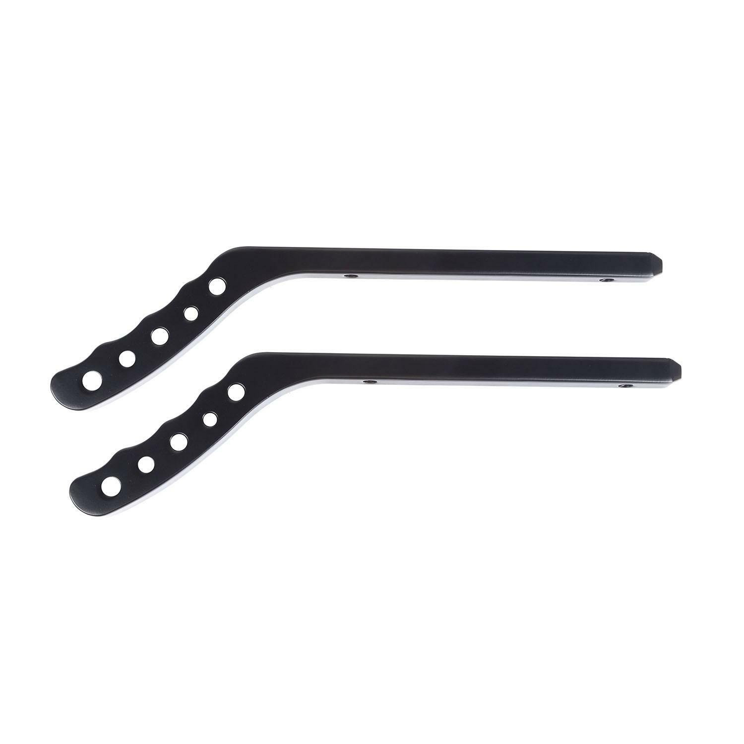 Poignées de maintien arrière en alu noir pour Jeep Wrangler JK 07-18