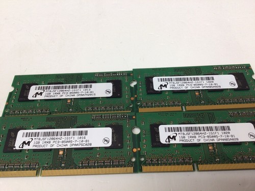 LOT OF 30 HYNIX SAMSUNG (37X1GB) 1Rx8 PC3-8500S DDR3 PC3-8500S LAPTOP MEMORY RAM - Picture 9 of 9