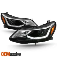 For 2016-2019 Chevy Cruze DRL LED Projector Headlight Driver+Passenger Side Pair