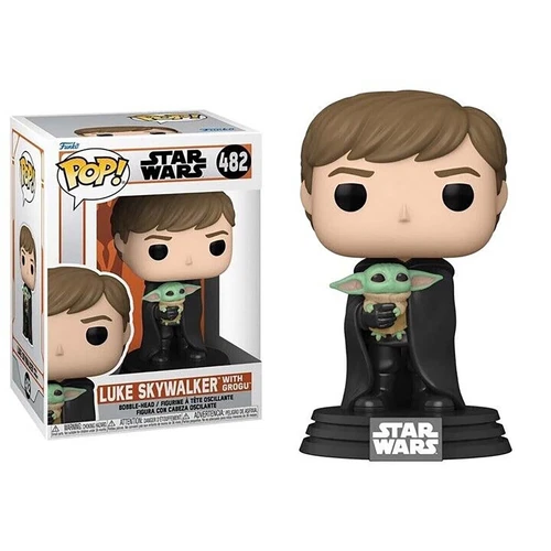 Funko Pop! Star Wars : Luke Skywalker with Grogu #482