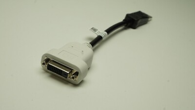 Genuine Dell BizLink DisplayPort DP to DVI DVI-D Video Adapter Dongle 23NVR