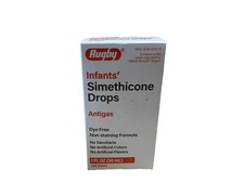 Rugby Infants Simethicone Gas Relief Drops 30 mL, SEALED NEW Exp 01/2026 READ