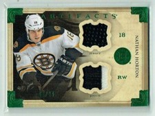 13-14 UD Upper Deck Artifacts  Nathan Horton  /24  Jersey-Patch
